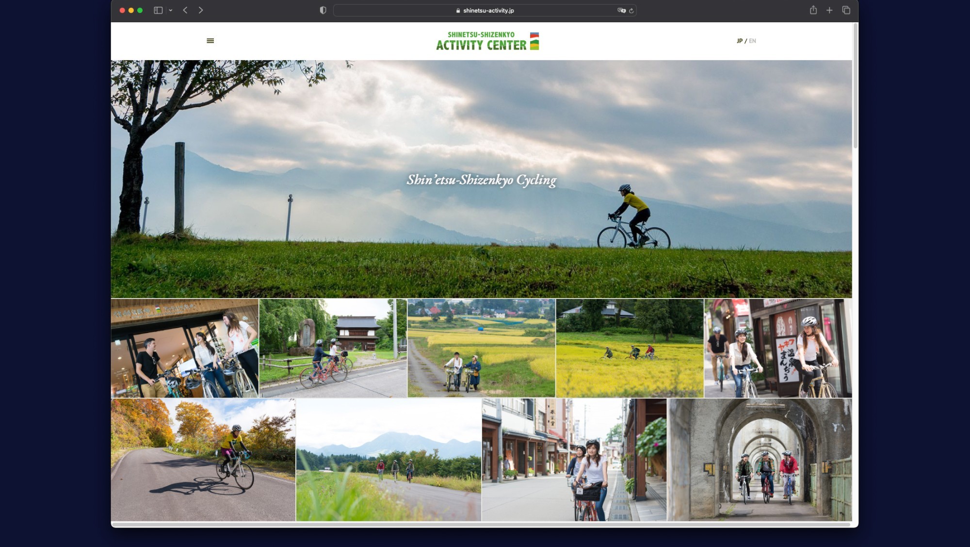 Shin'etsu Shizenkyo — cycling site